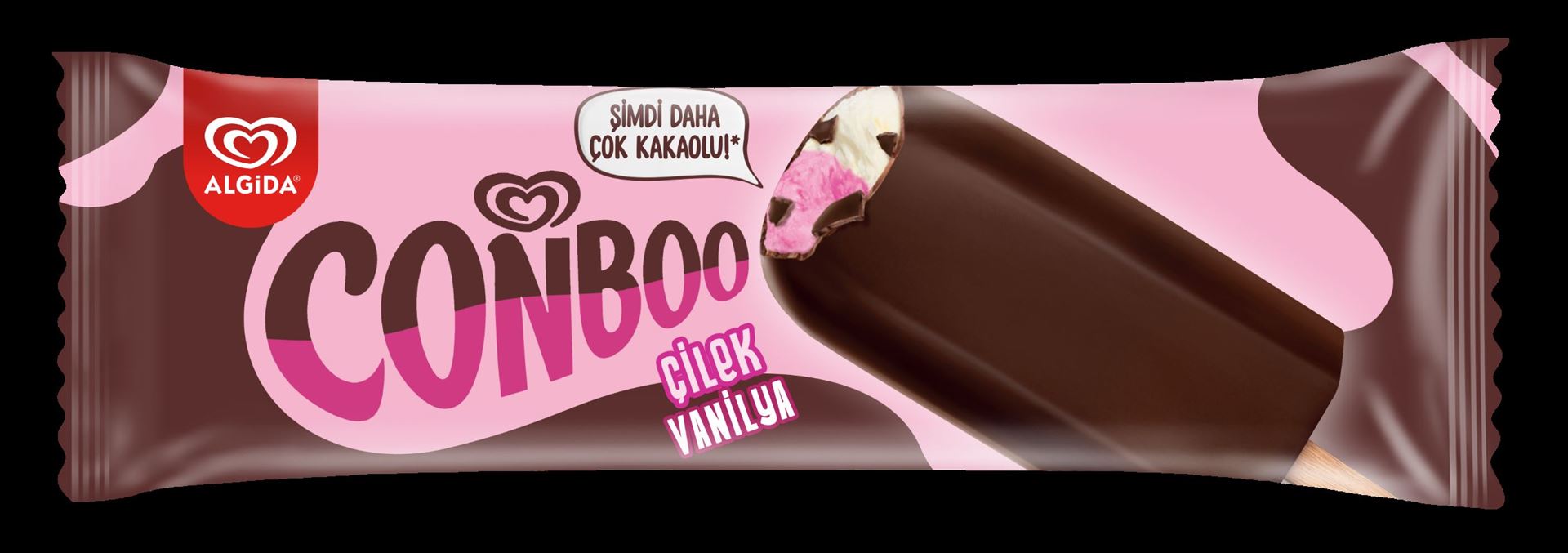 Algida Conboo Çilek Vanilya 60 Ml