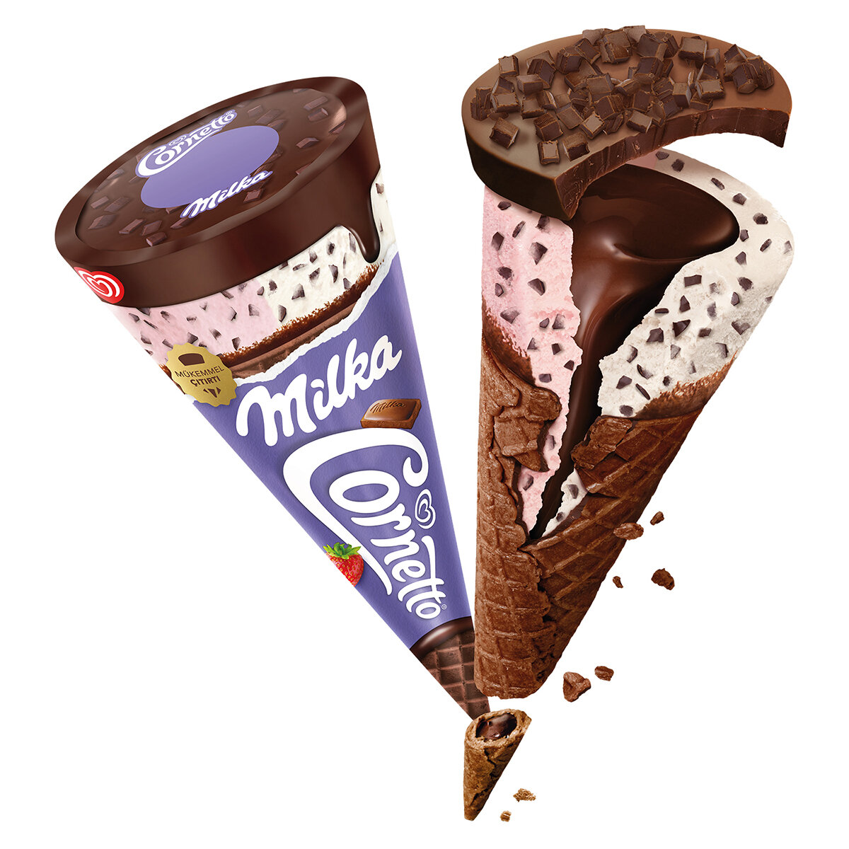 Cornetto Dısc Milka 130 Ml