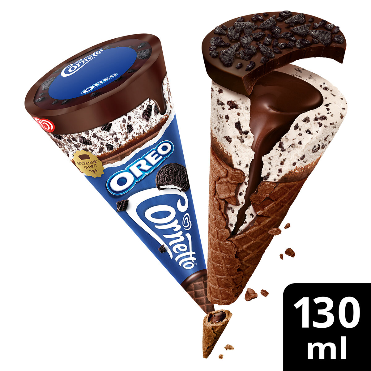 Cornetto Dısc Oreo 130Ml