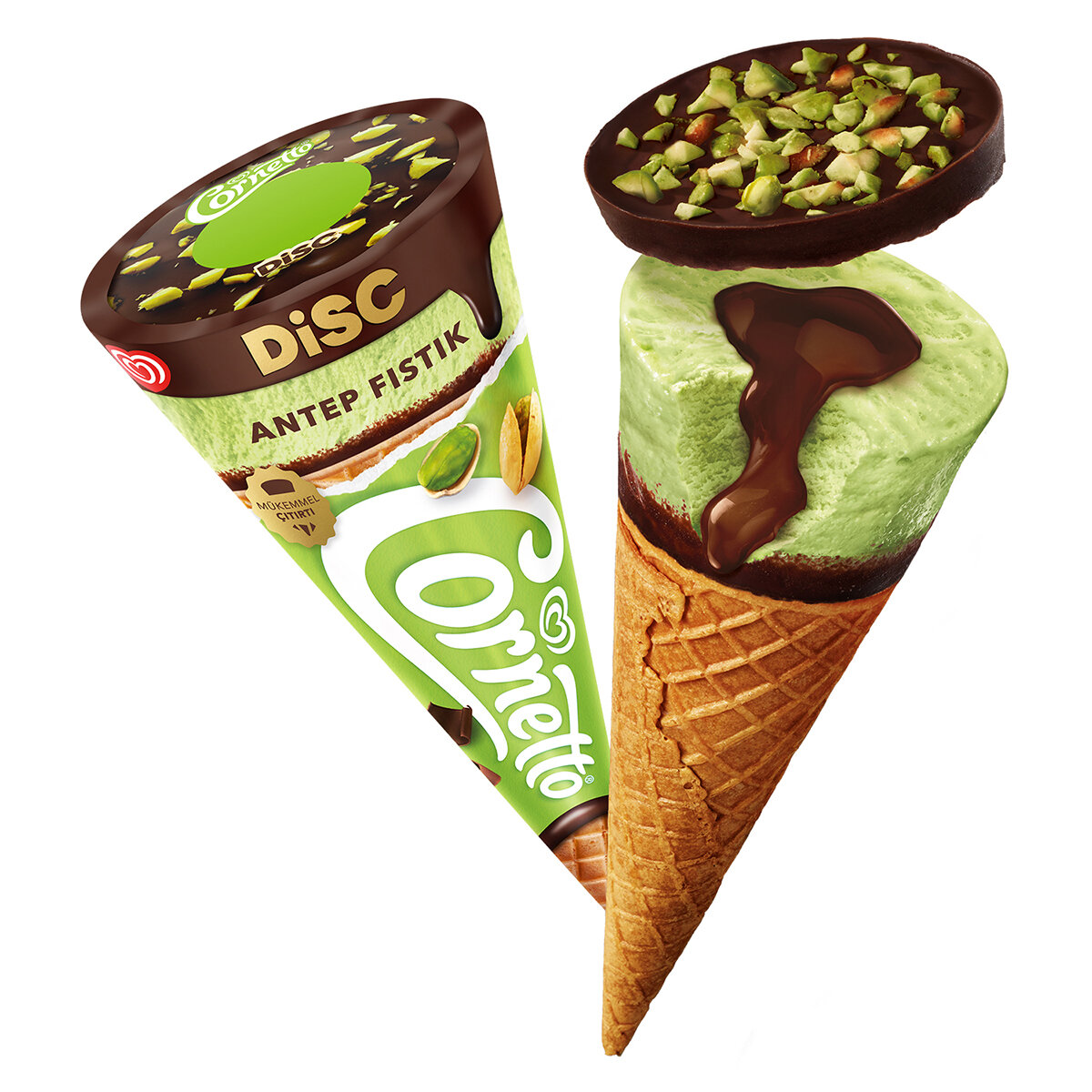 Cornetto Dısc Antep Fst.-Çikolatalı 130Ml