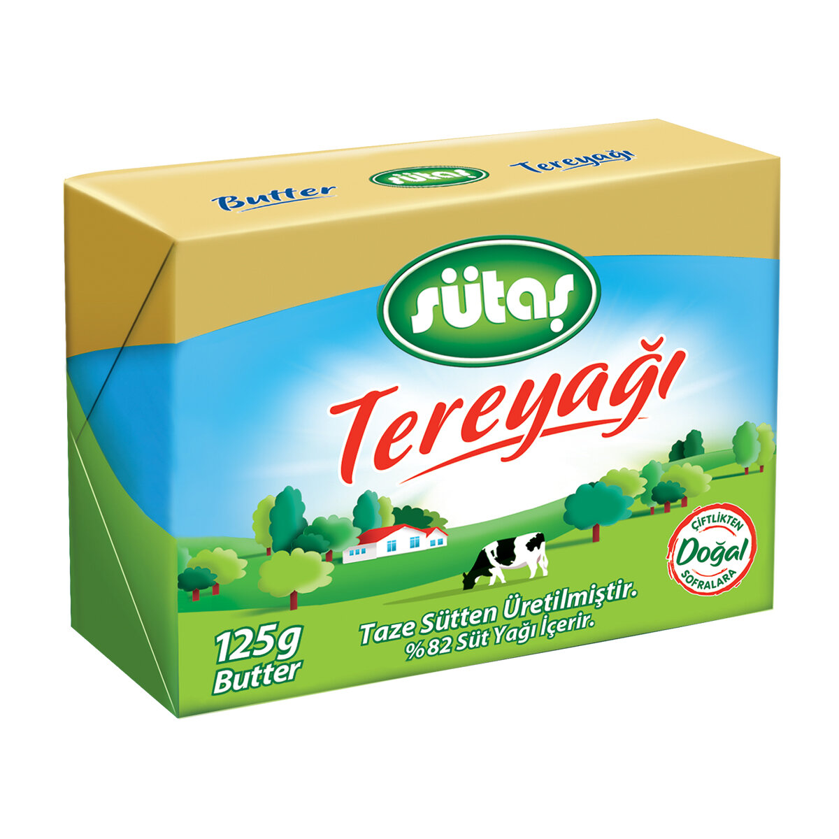 Sütaş Tereyağ 125 G
