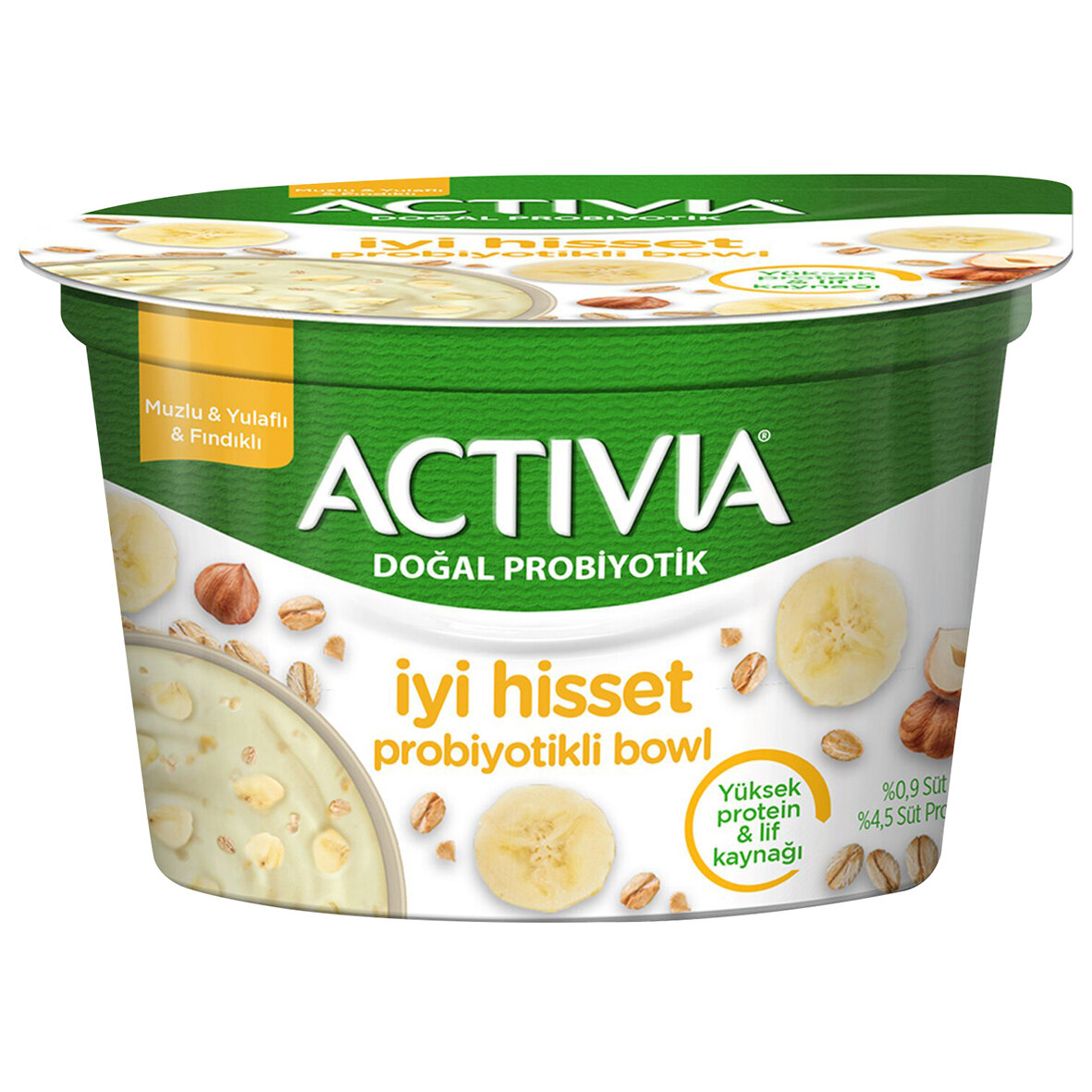Actıvıa İyı Hisset Prob.Bowl Muz Yulaf Fındık 150G