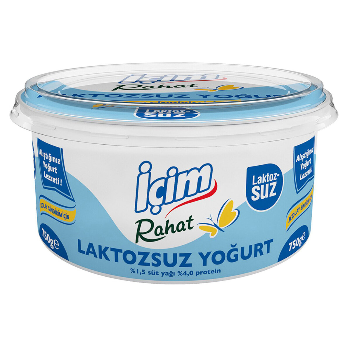 İçim Y.Yağlı Laktozsuz Yoğurt 750G