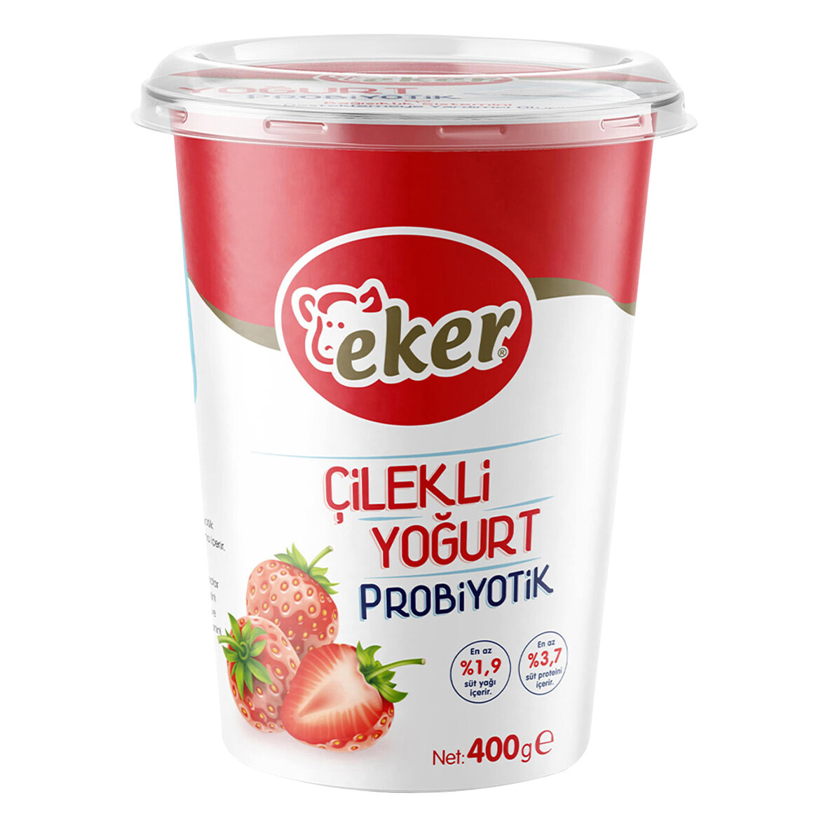 Eker Çilekli Probiyotik Yoğurt 400 G