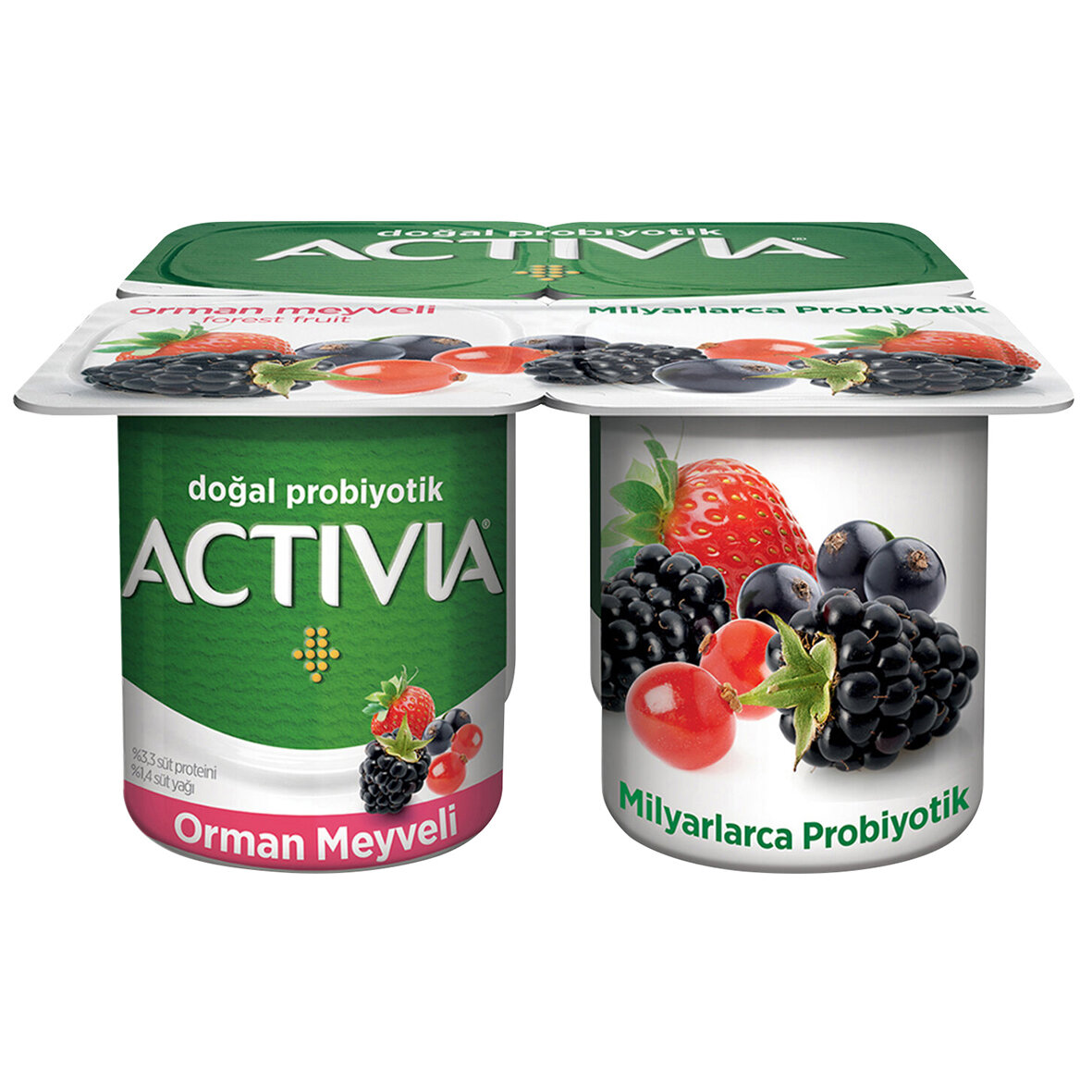 Danone Actıvıa Orman Meyveli 4X100 G