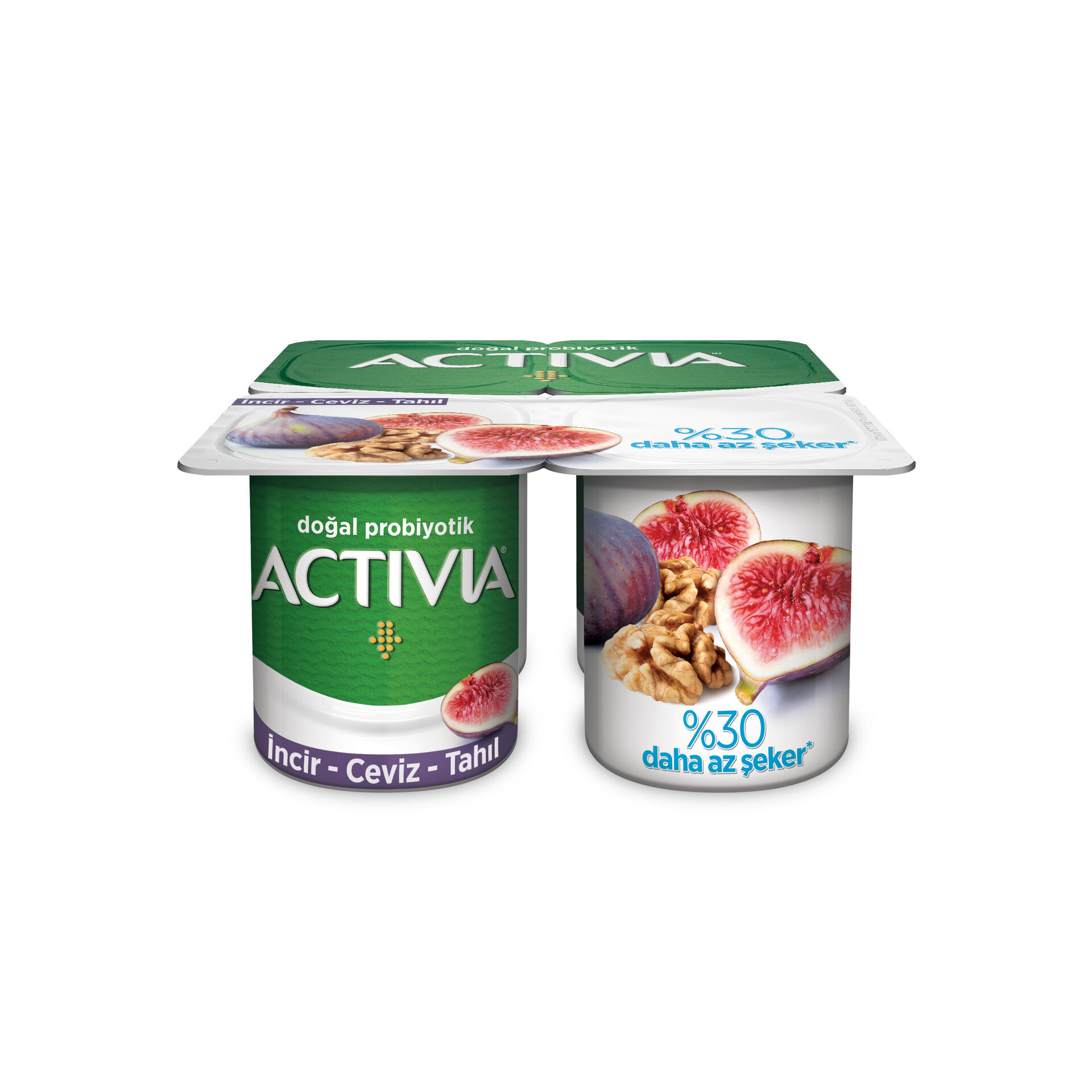 Danone Actıvıa İncirli Tahıllı Cevizli 4X100 G