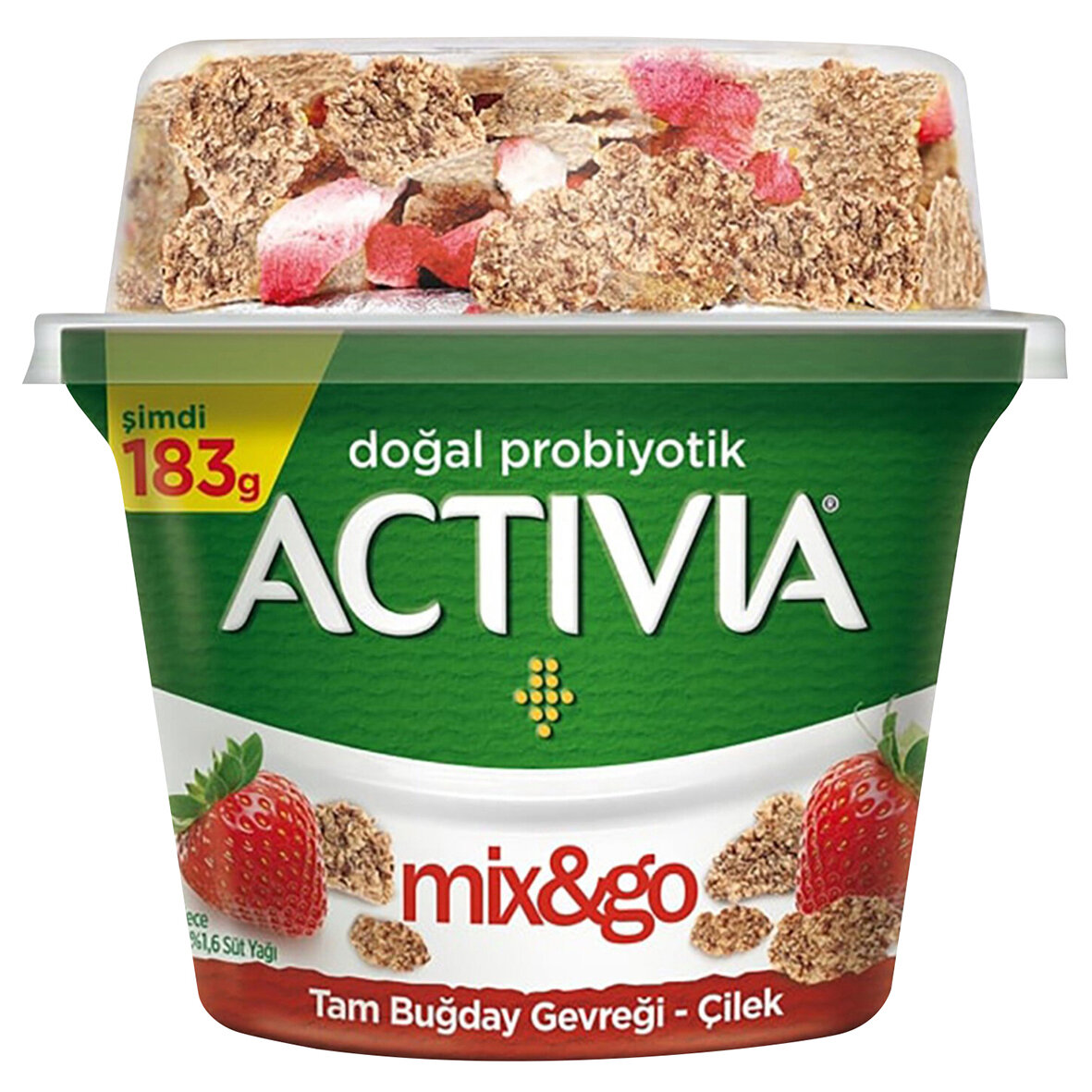 Danone Actıvıa Mıx&Go Çilek 183G