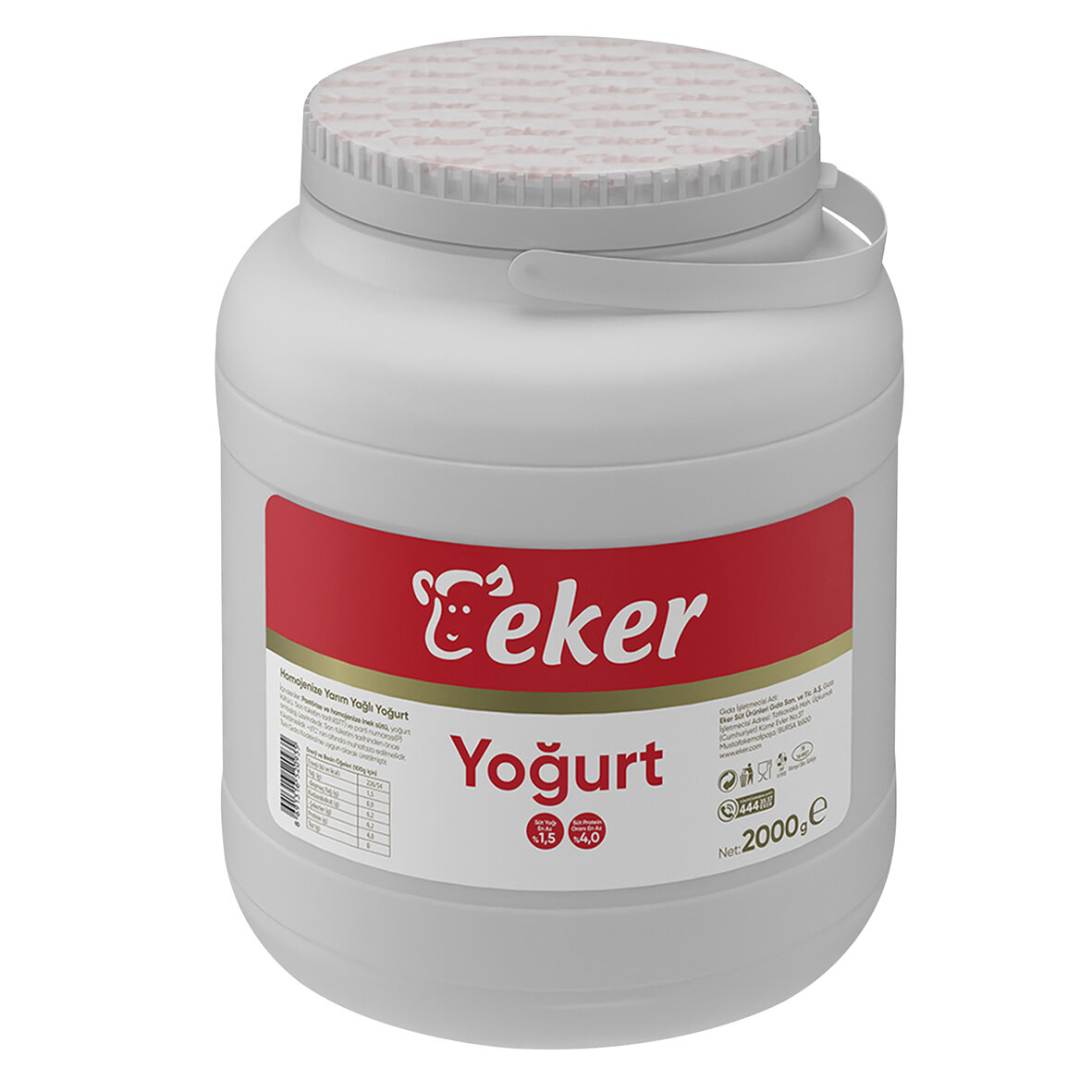 Eker Bıdon Yoğurt 2Kg.