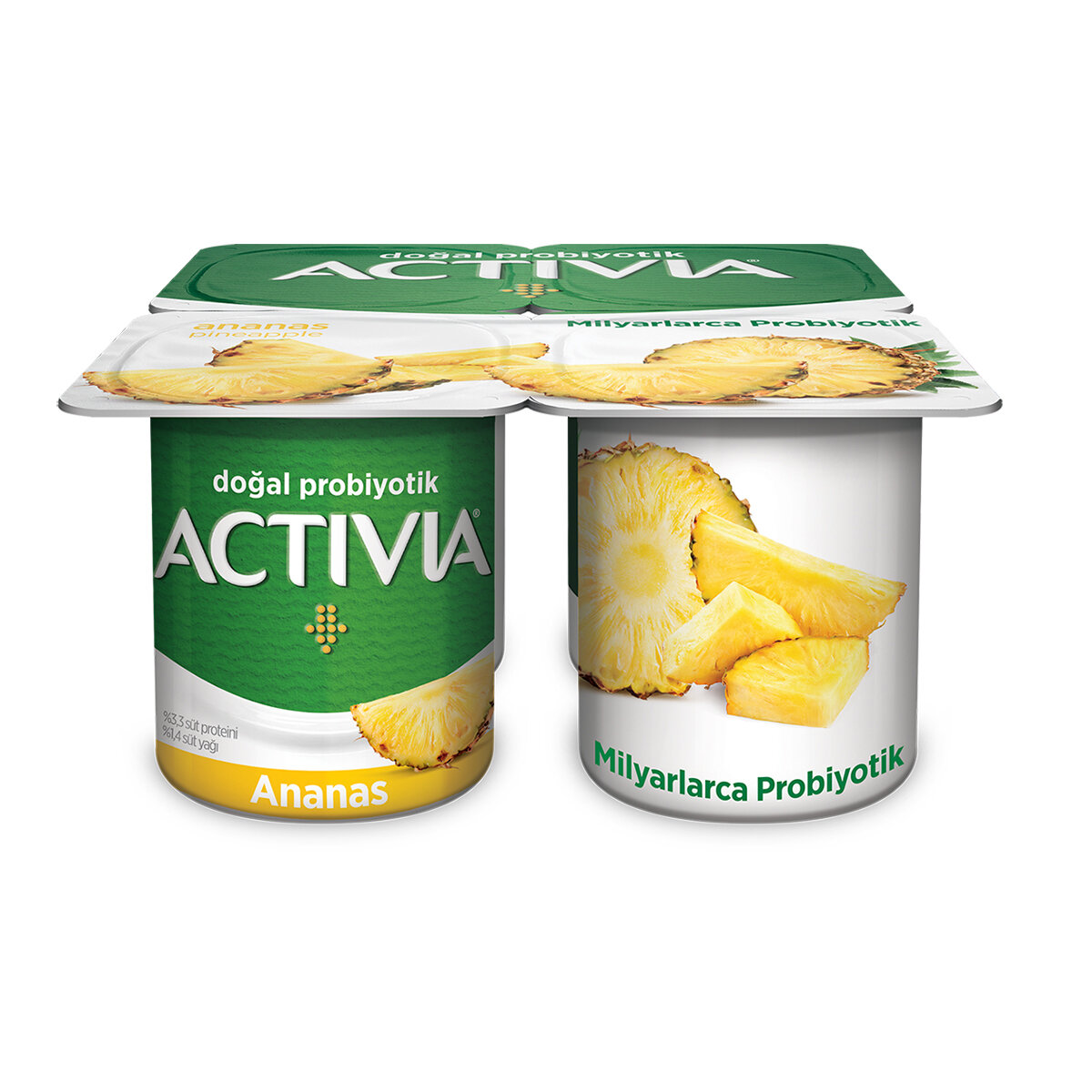 Danone Actıvıa Ananaslı 4X100 G