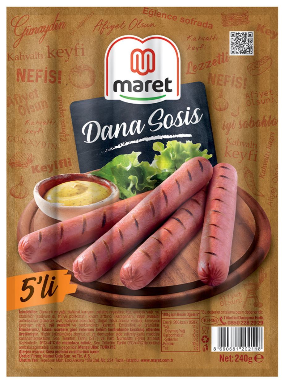 Maret 5'Li Sosis 240 G