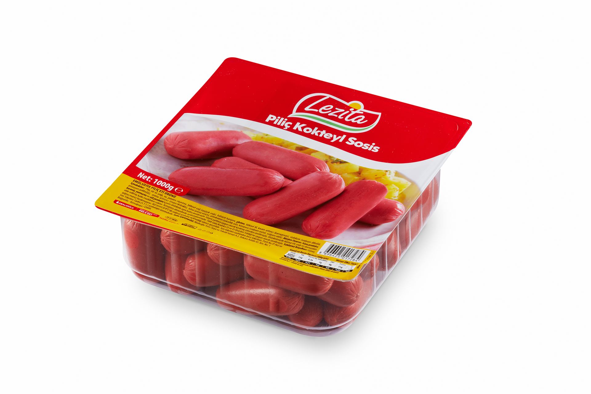 Lezita Piliç Kokteyl Sosis 1000G