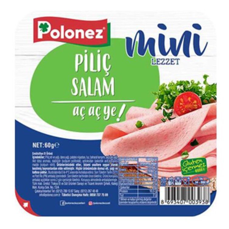 Polonez Piliç Salam 60 Gr