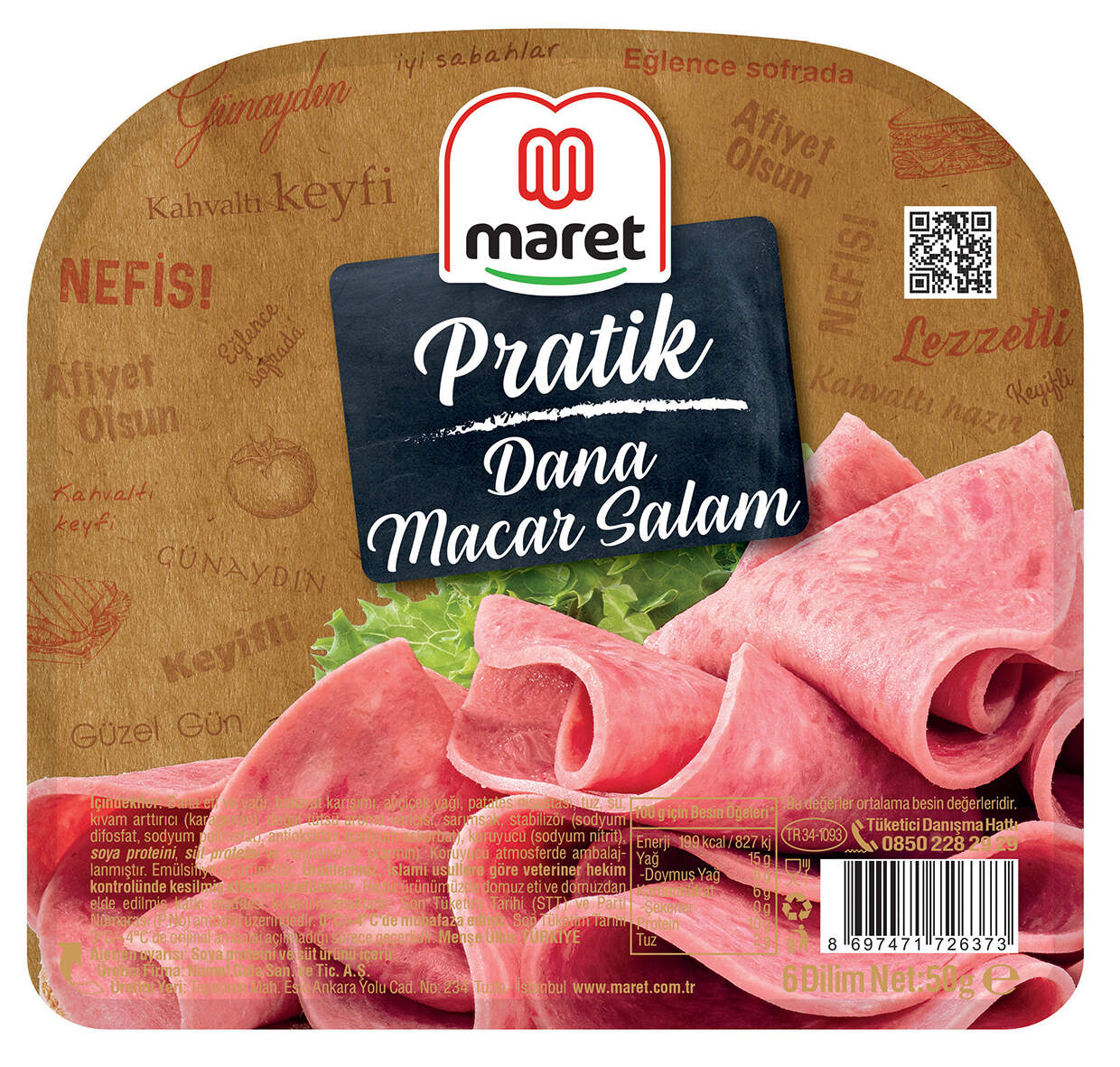 Maret Pratik Dana Macar Salam 50 G