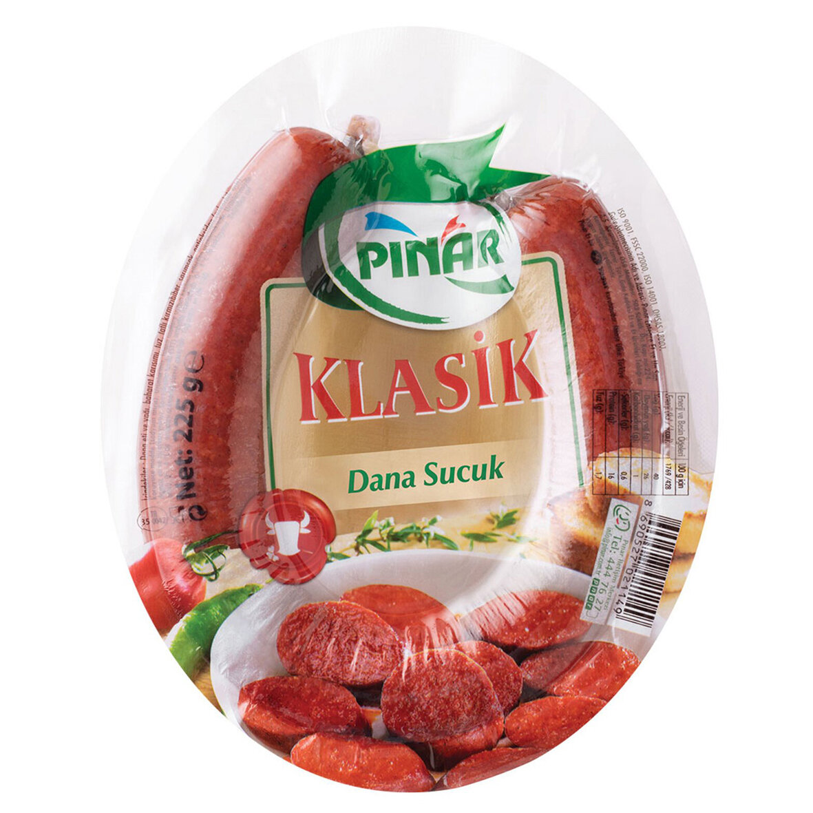 Pınar Klasik Kangal Sucuk 225 G
