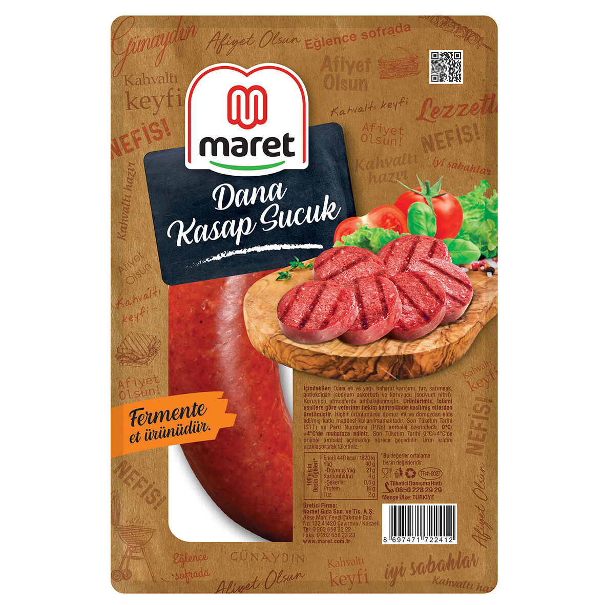 Maret Dana Kasap Sucuk 400 G