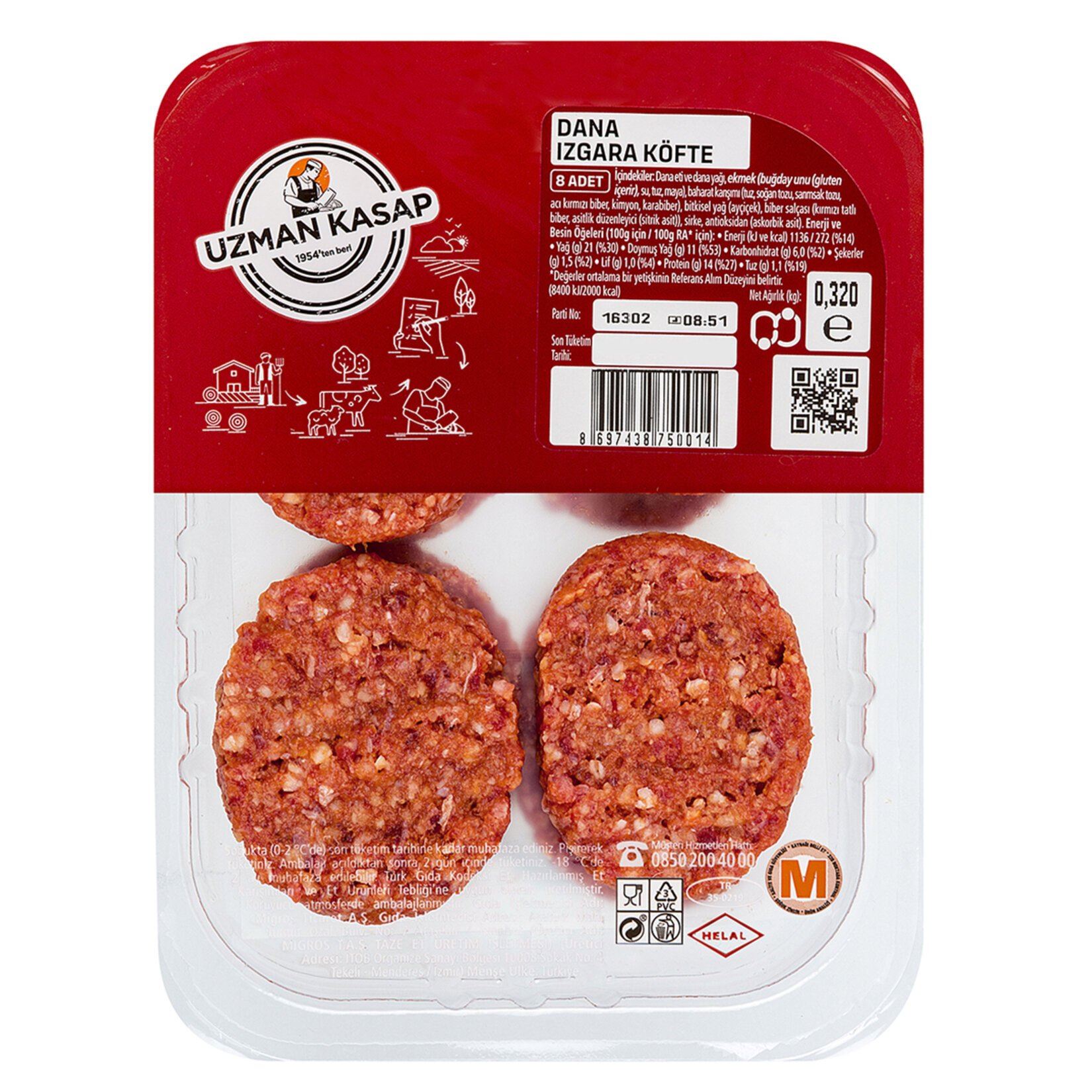 Izgara Köfte Kg (Grs)