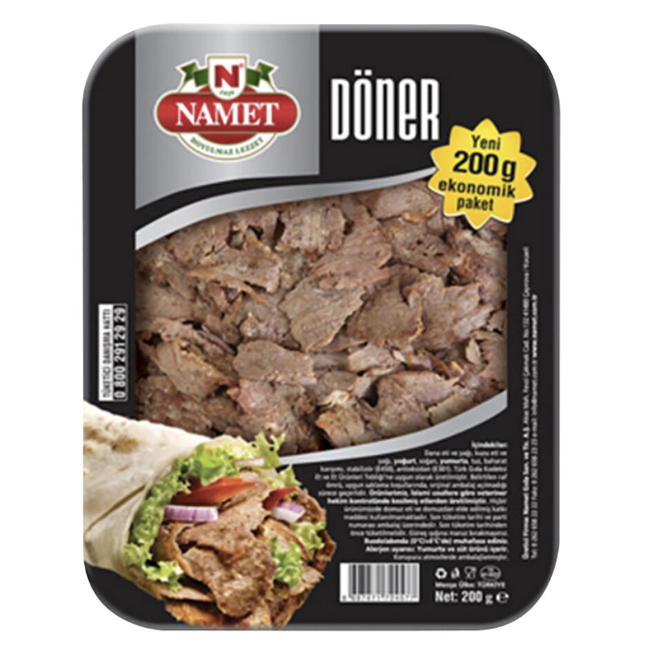 Namet Dondurulmuş Döner 200 Gr