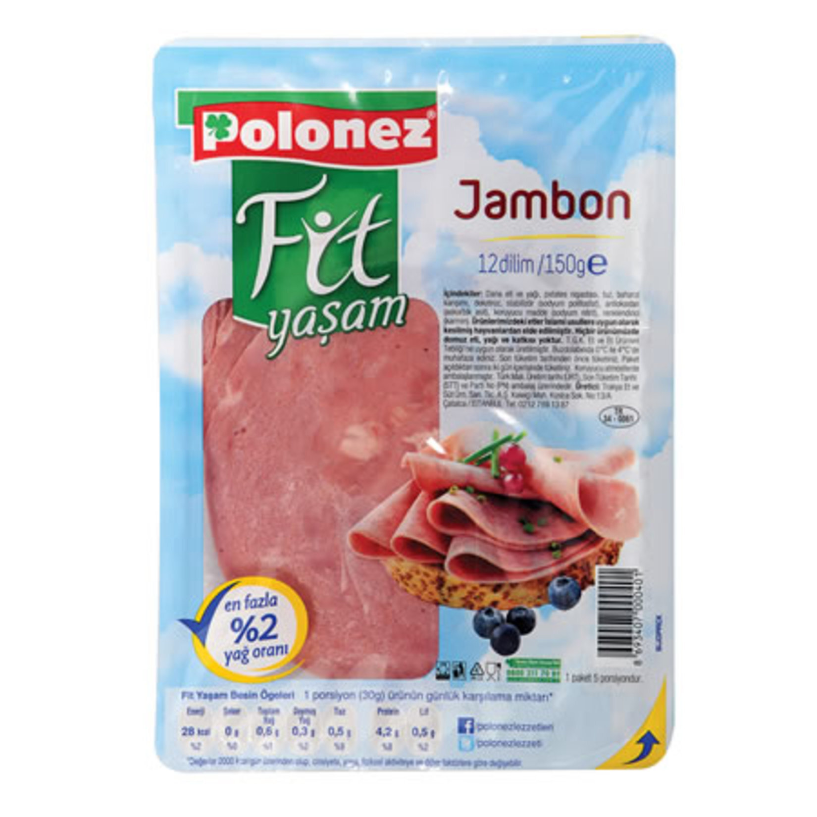 Polonez Dana Tost Jambon