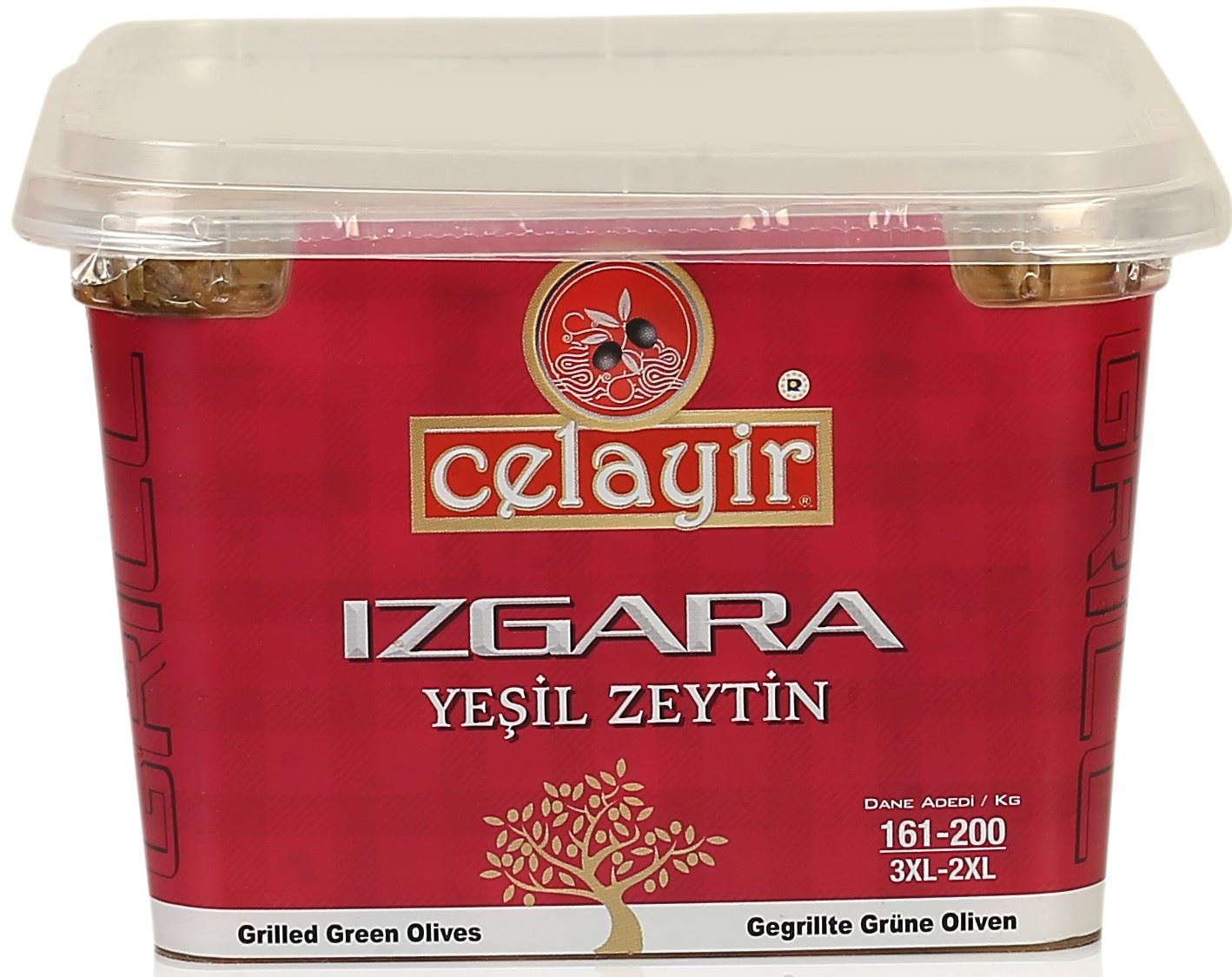 Celayir Izgara Yeşil Zeytin 161-200 / 400G