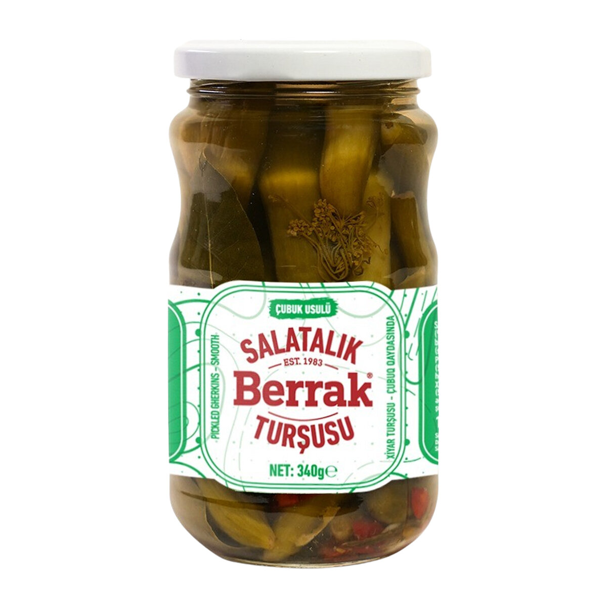 Berrak Ankara Çubuk Salatalık Turşusu 340 G