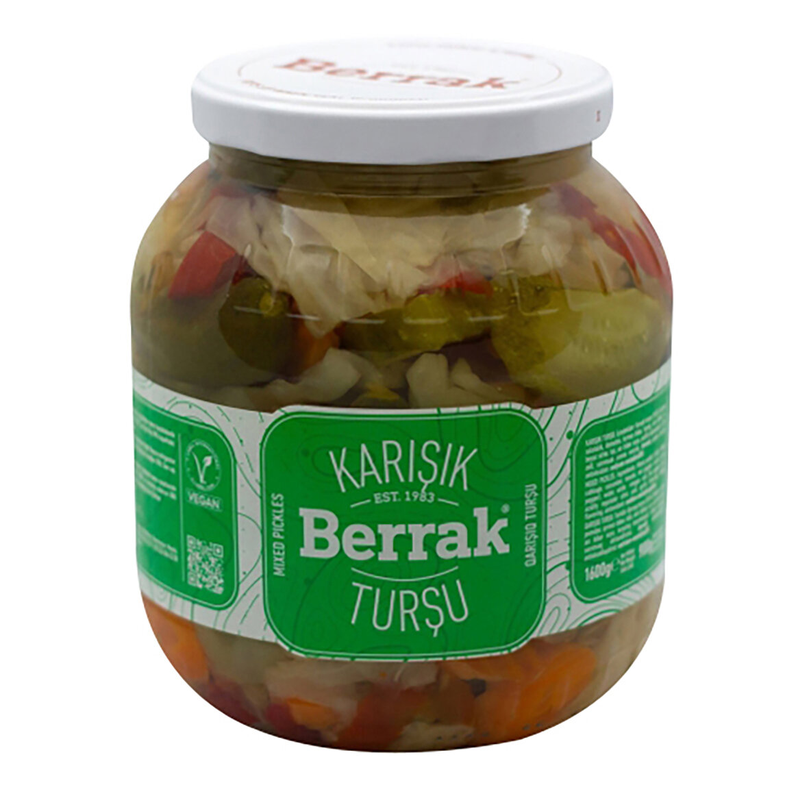 Berrak Karışık Turşu 1.600 G