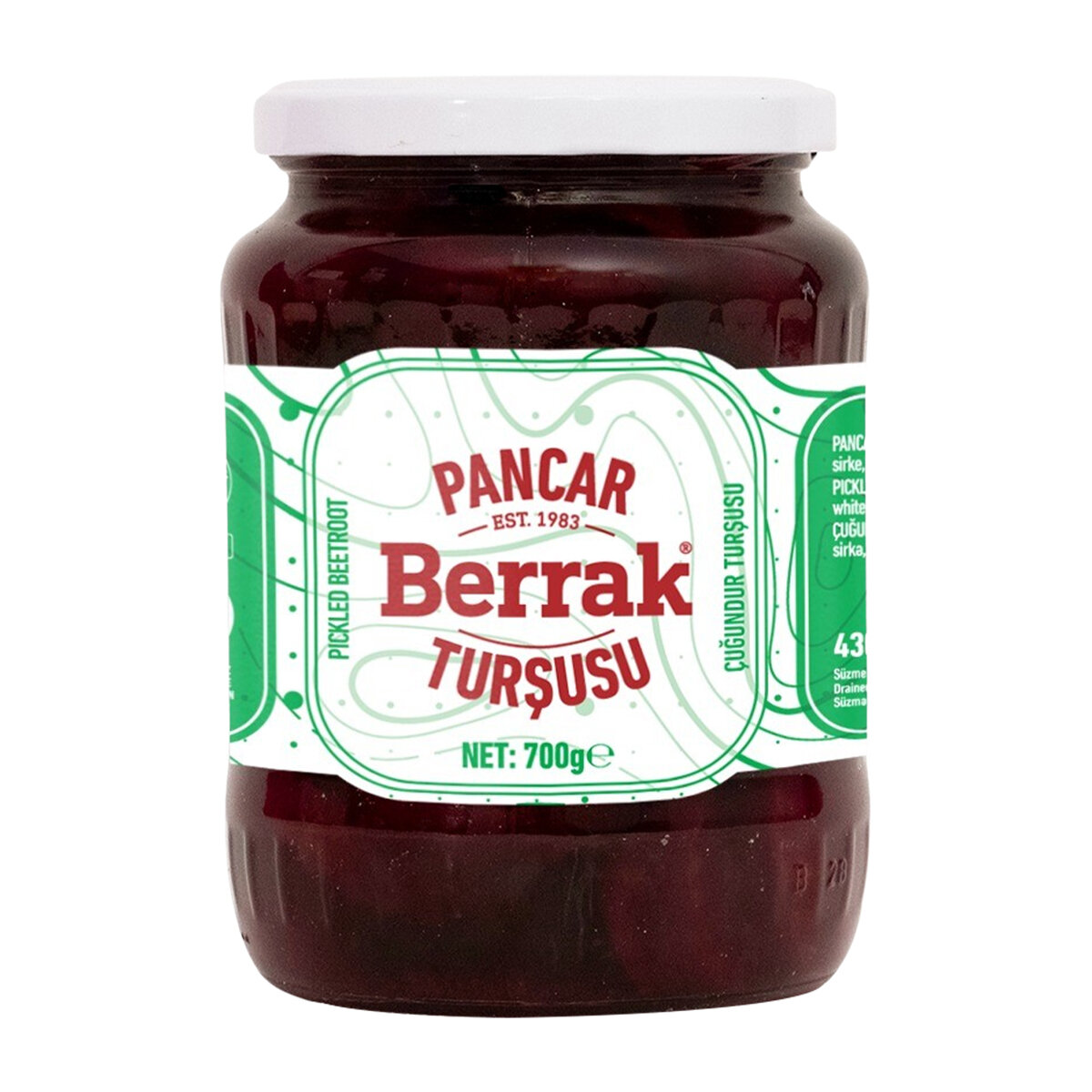 Berrak Pancar Turşu 700 G