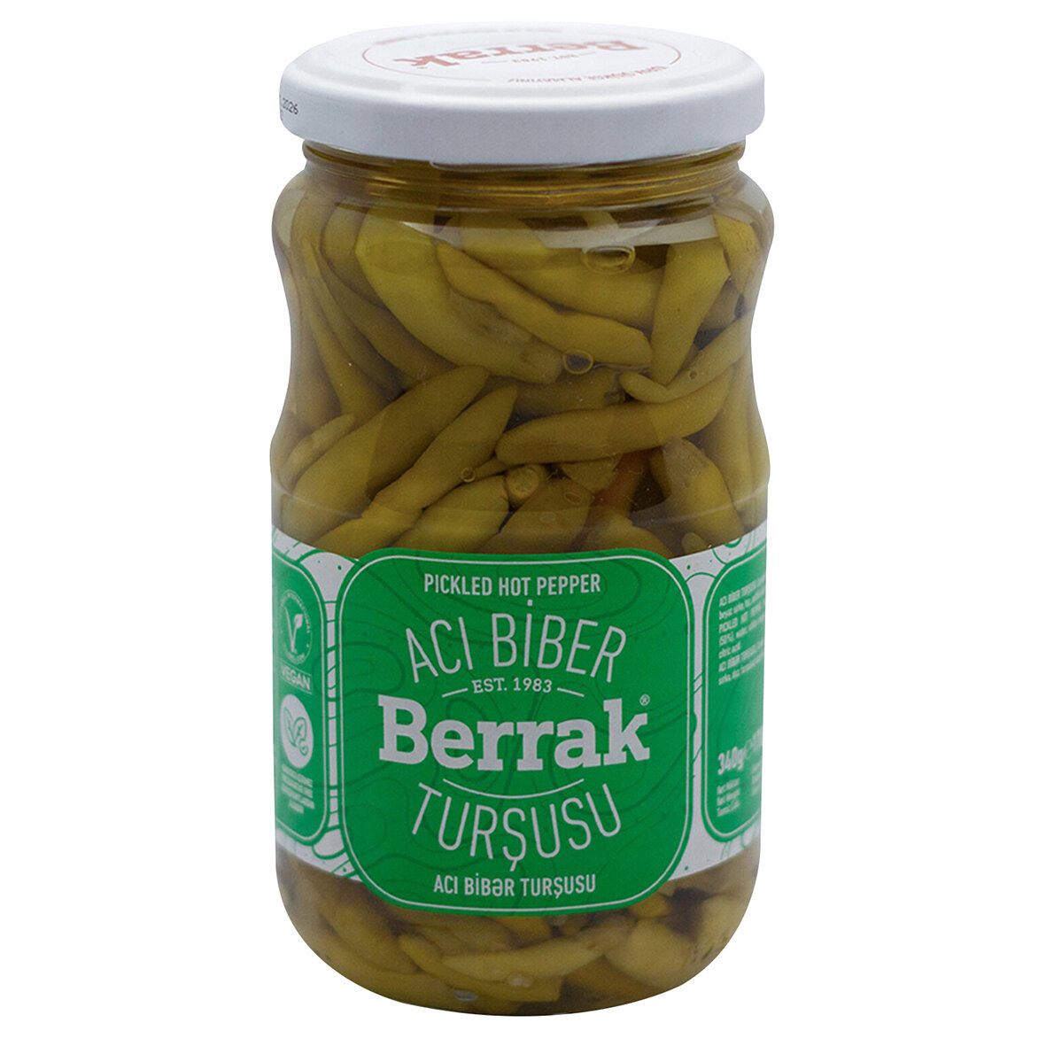 Berrak Acı Biber Turşusu 340 G
