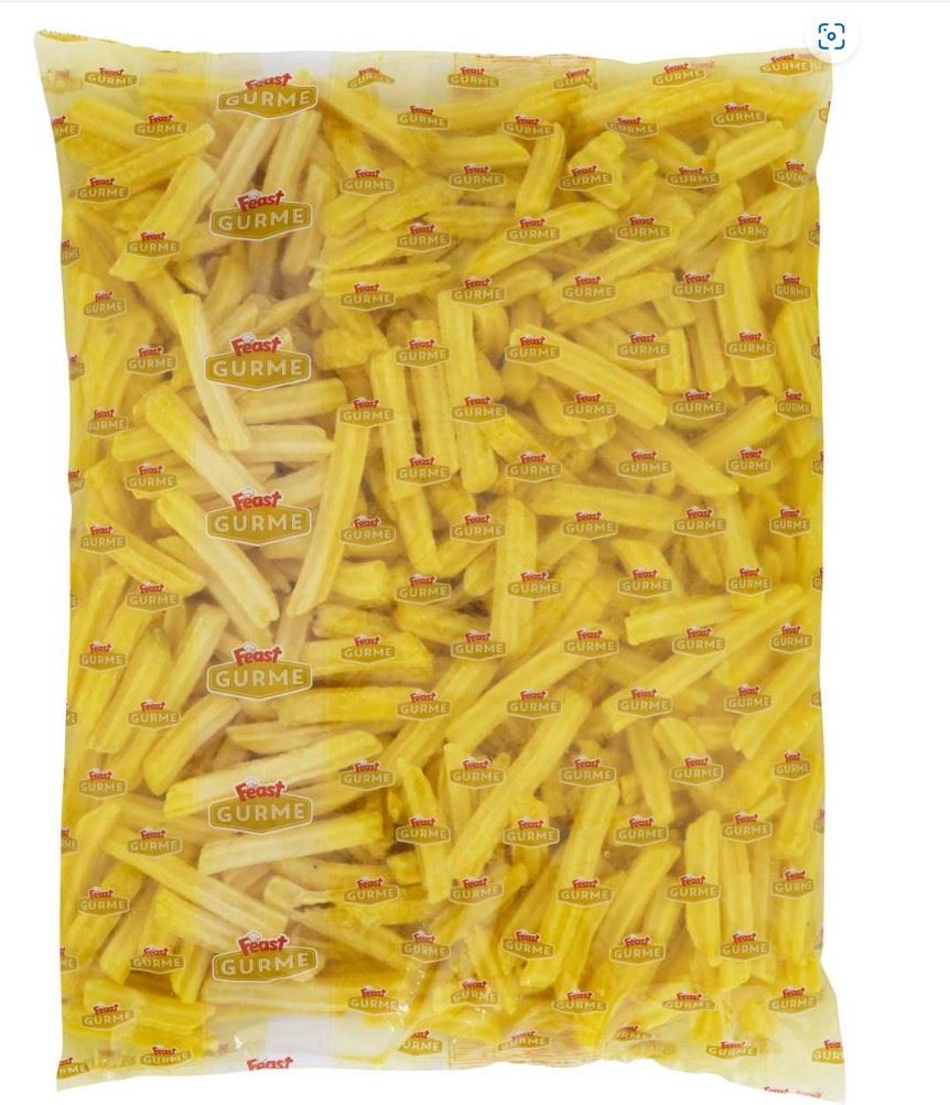 Feast Gurme Dondurulmuş Churros Kesim Patates 2.5