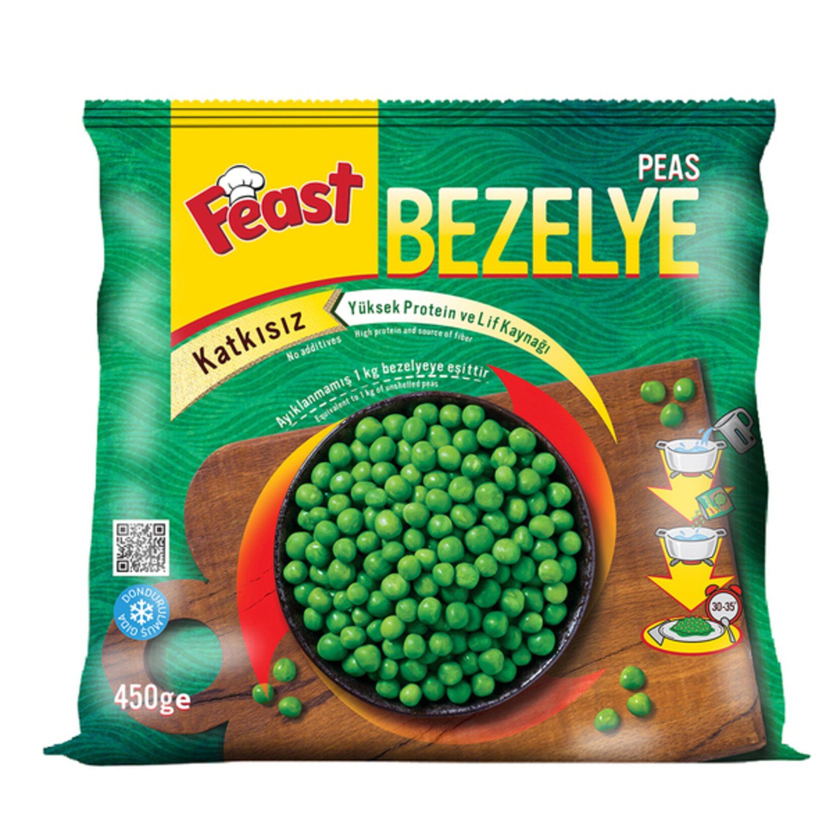 Feast Bezelye  450 G