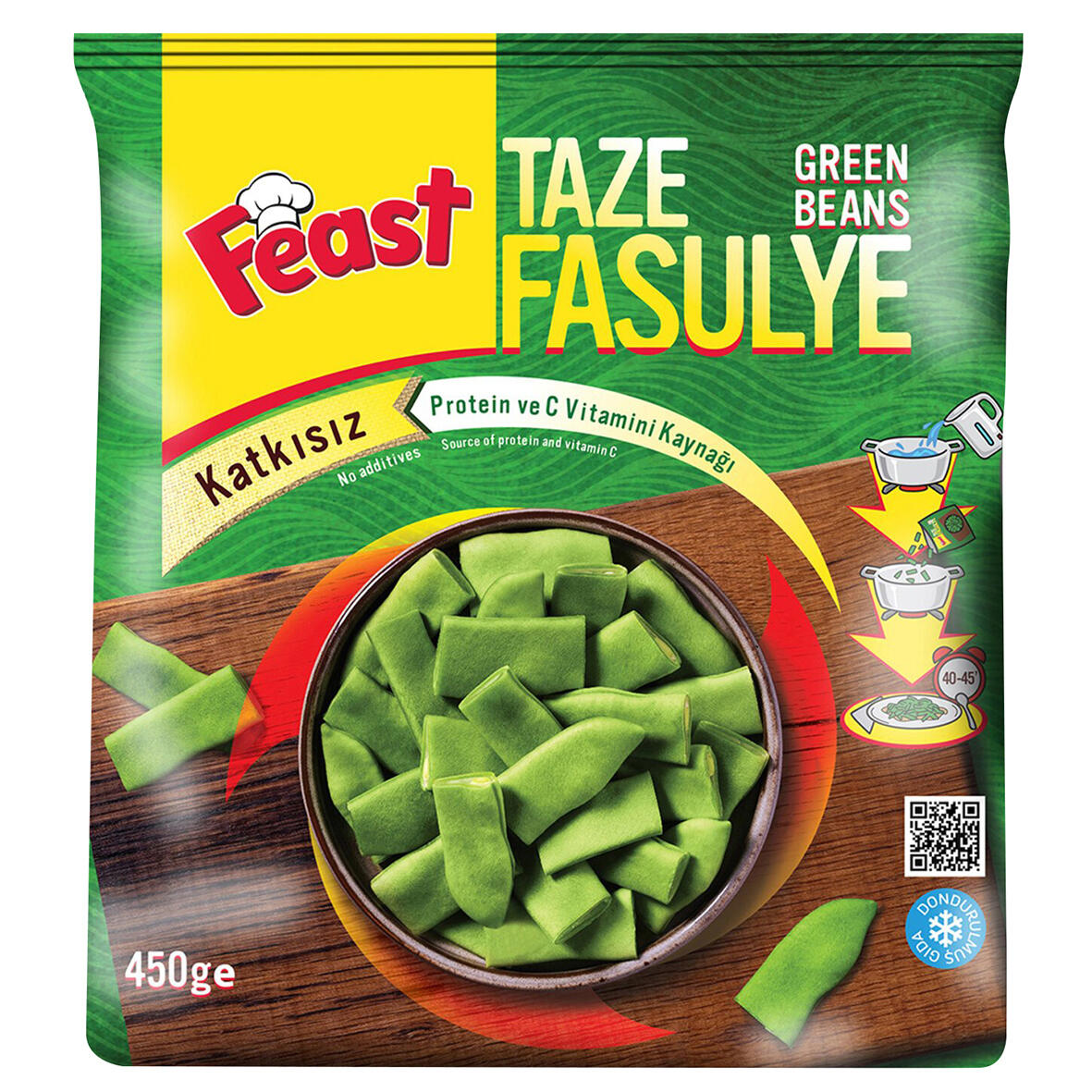 Feast Taze Fasulye 450 G