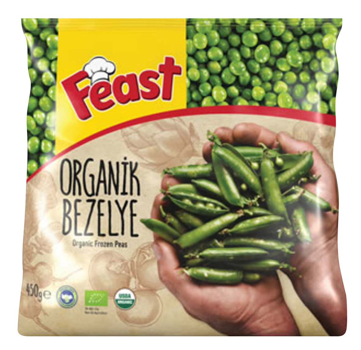 Feast Organik Bezelye 450 G