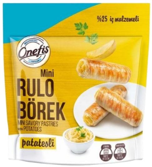 Onefis Patatesli Mini Rulo Börek 500 G