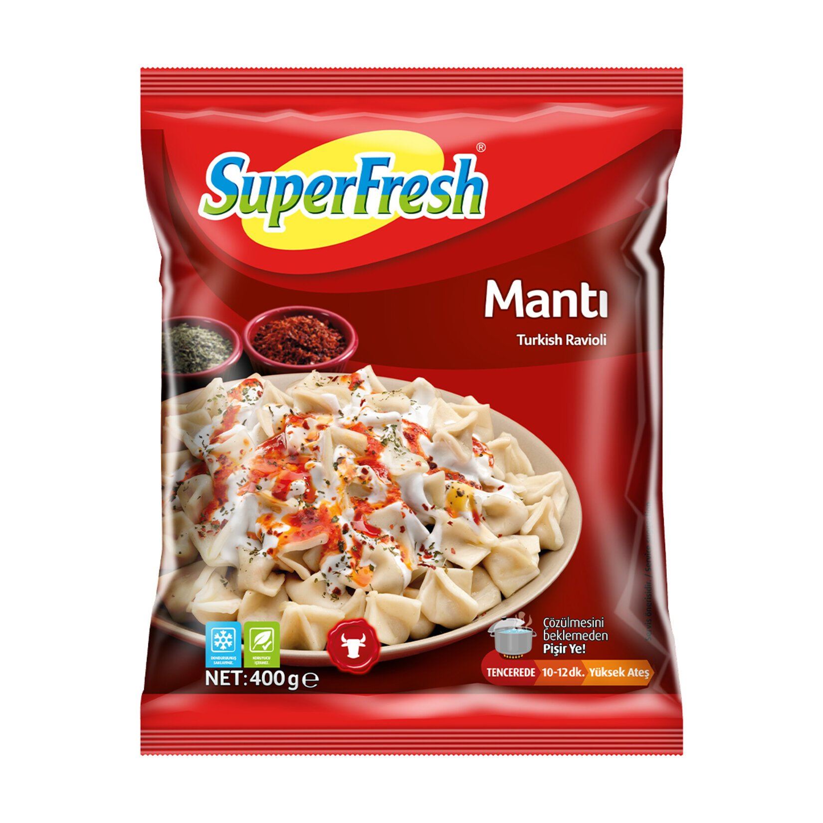 Superfresh Kayseri Mantısı 400 G
