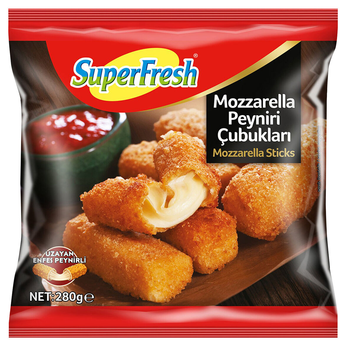 Superfresh Mozzarella Peyniri Çubukları 280G