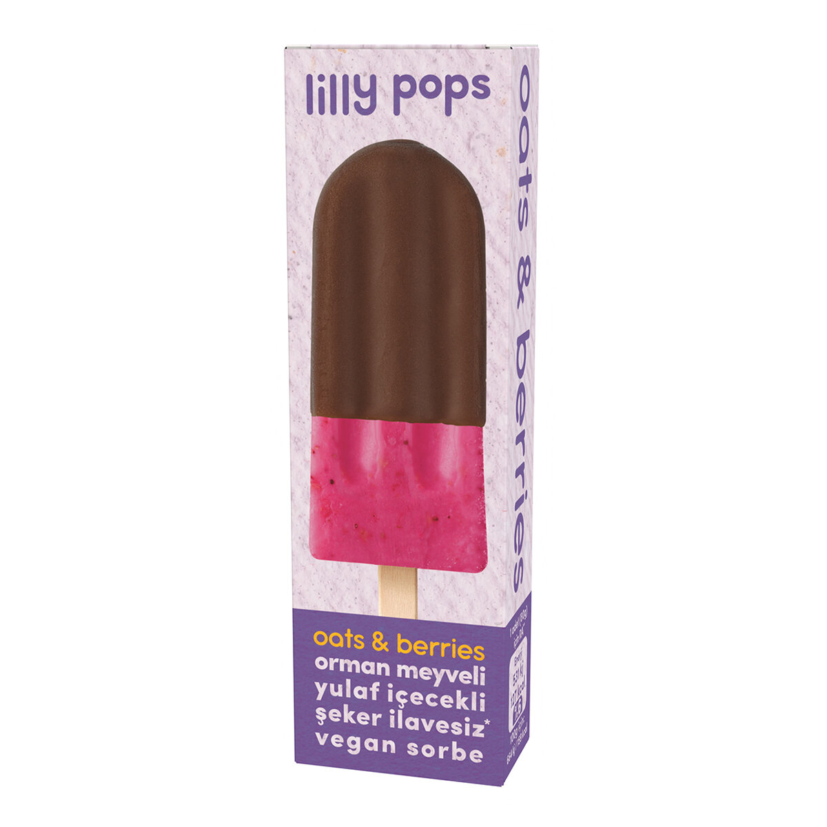 Lılly Pops Orman Meyveli Ve Yulaf Vegan Sorbe 80 G