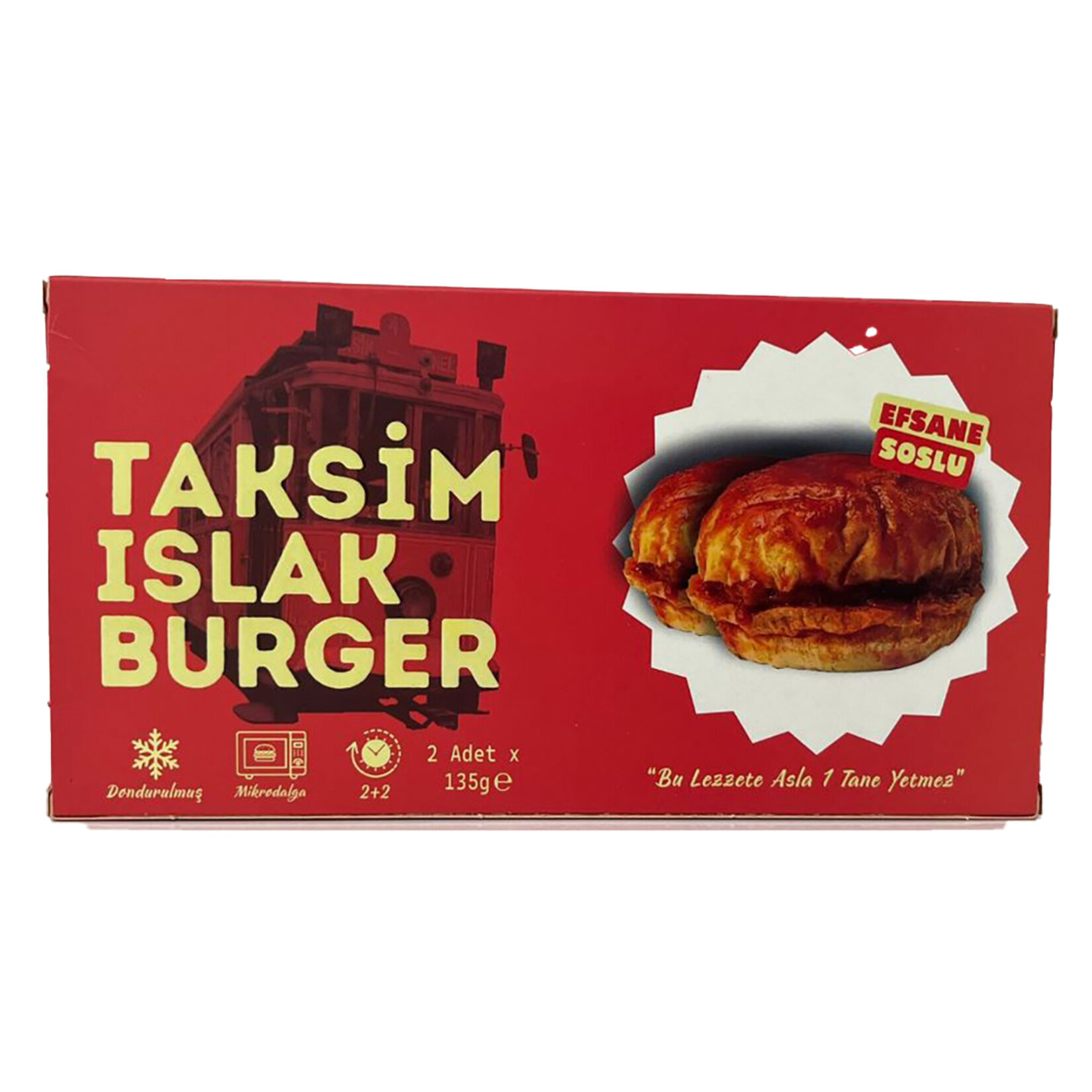 Taksim Islak Burger Donuk 2 X 135 G