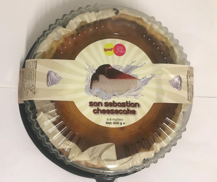 Feast-Cake Studıo San Sebastıan Cheesecake 600 G