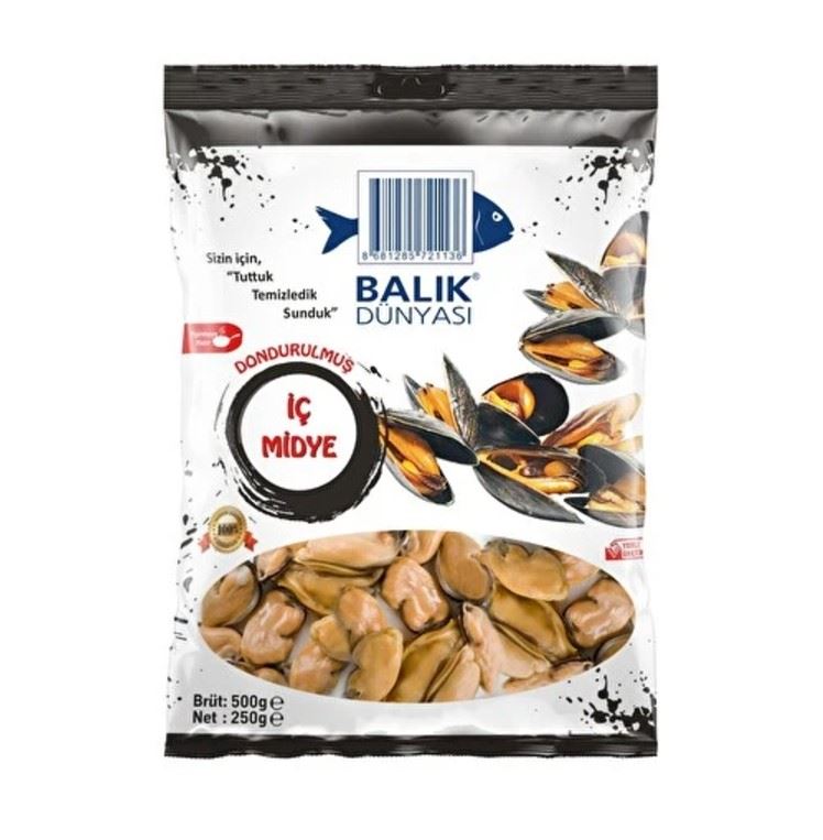 Balık Dünyası Midye 500 Gr