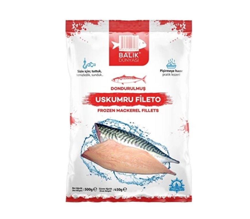 Balık Dünyası Uskumru Fleto 500 Gr