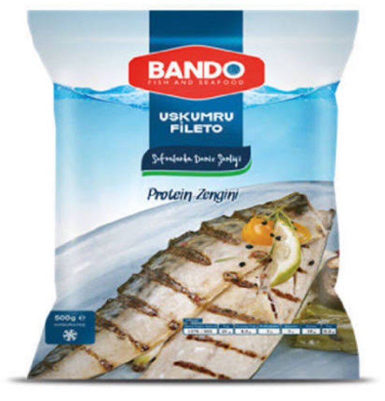 Bando Uskumru Fileto 500 G