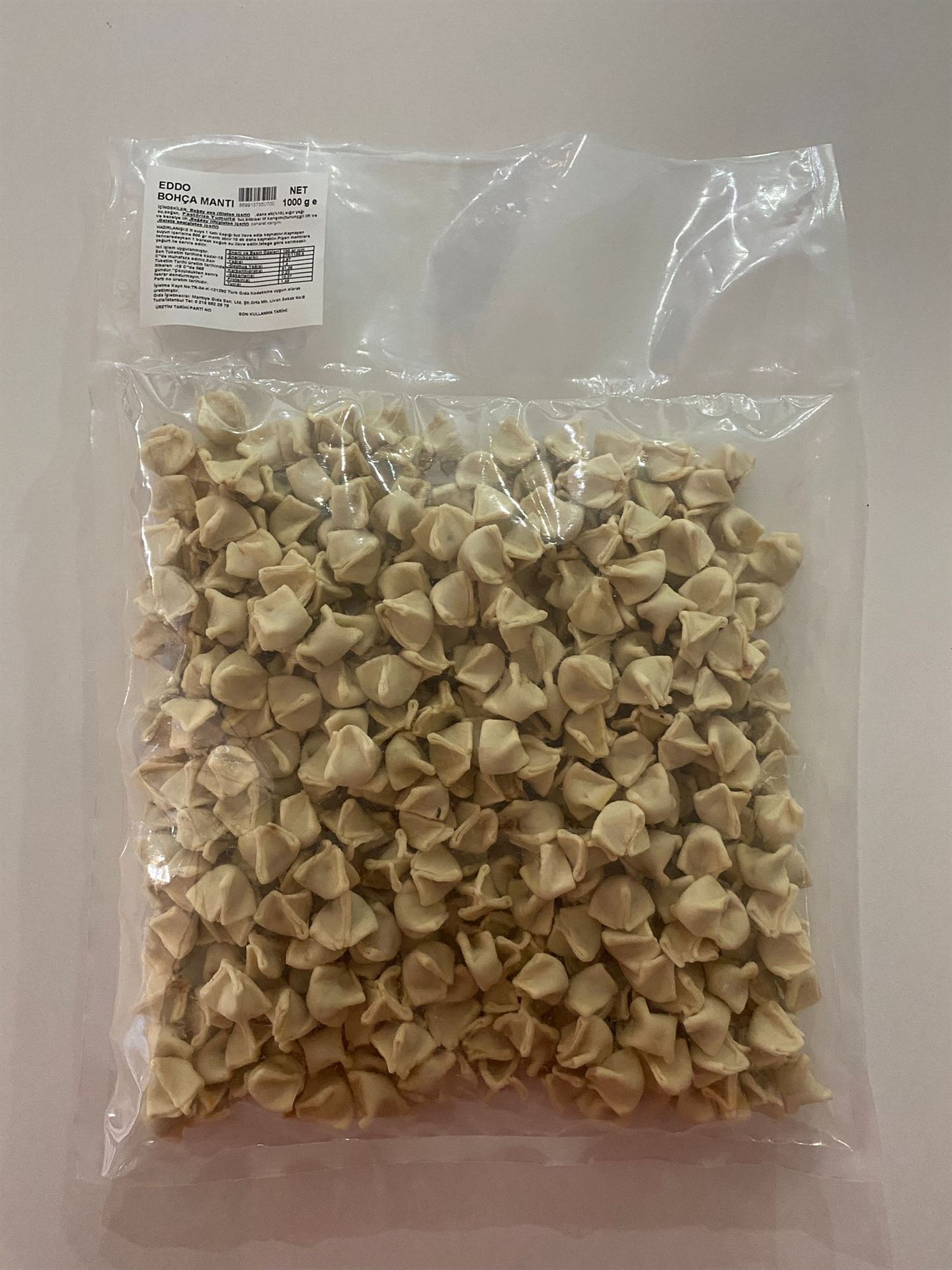 Eddo Bohça Mantı 1000 G
