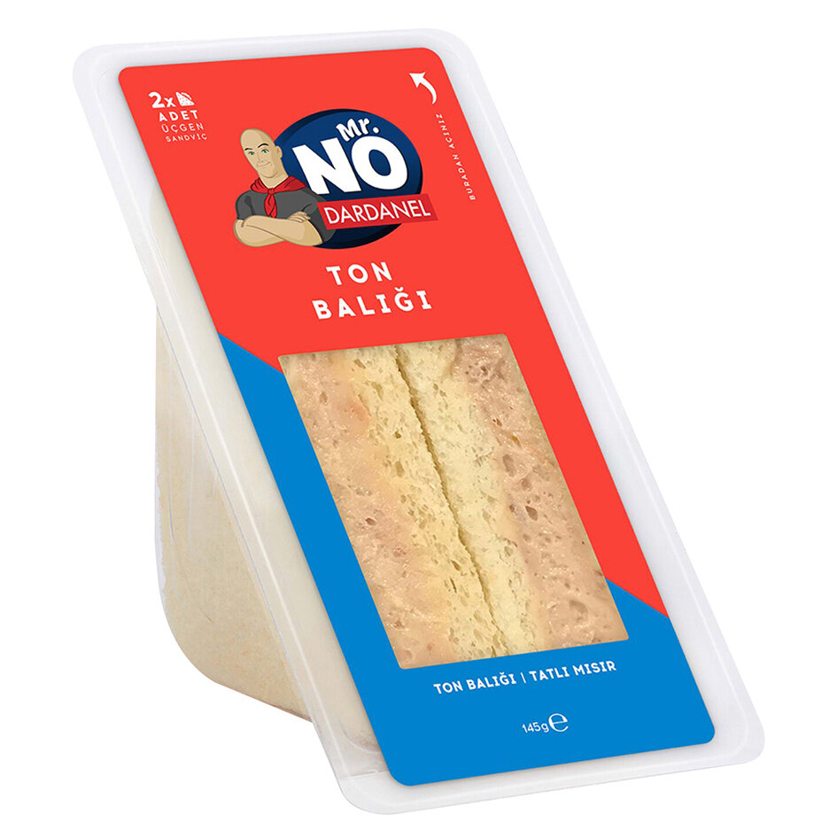 Mr.No Klasik Ton Balıklı Sandviç 145 G