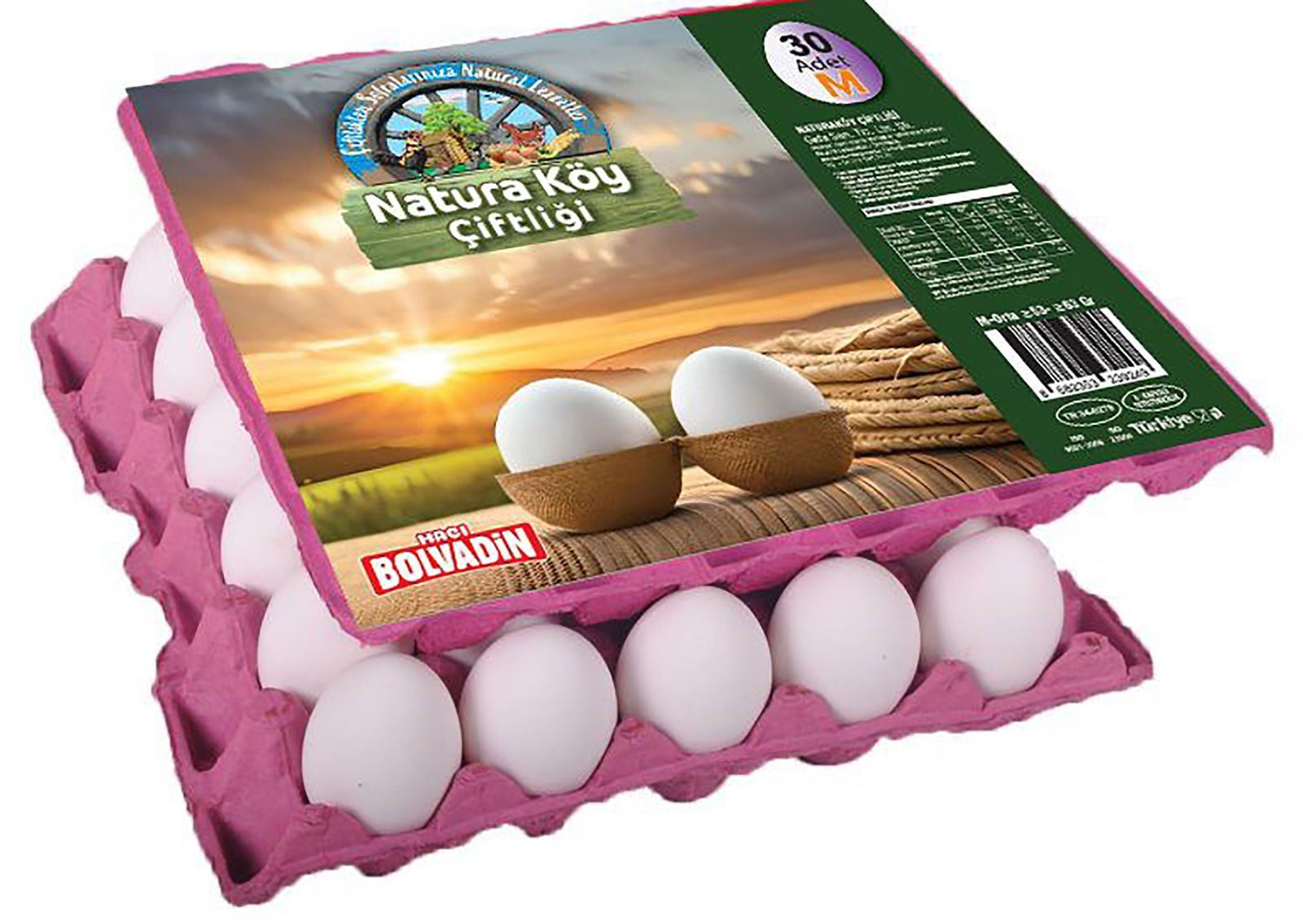 Naturaköy M-Orta 30Lu Yumurta (53-63 G)