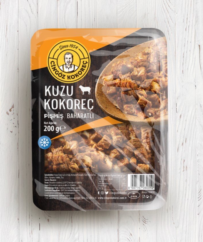 Cingöz Don. Dana Kokoreç Dilim 200 Gr