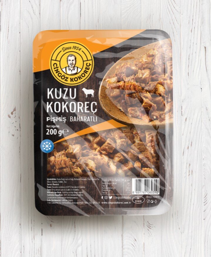 Cingöz Don. Kuzu Dana Kokoreç Dilim