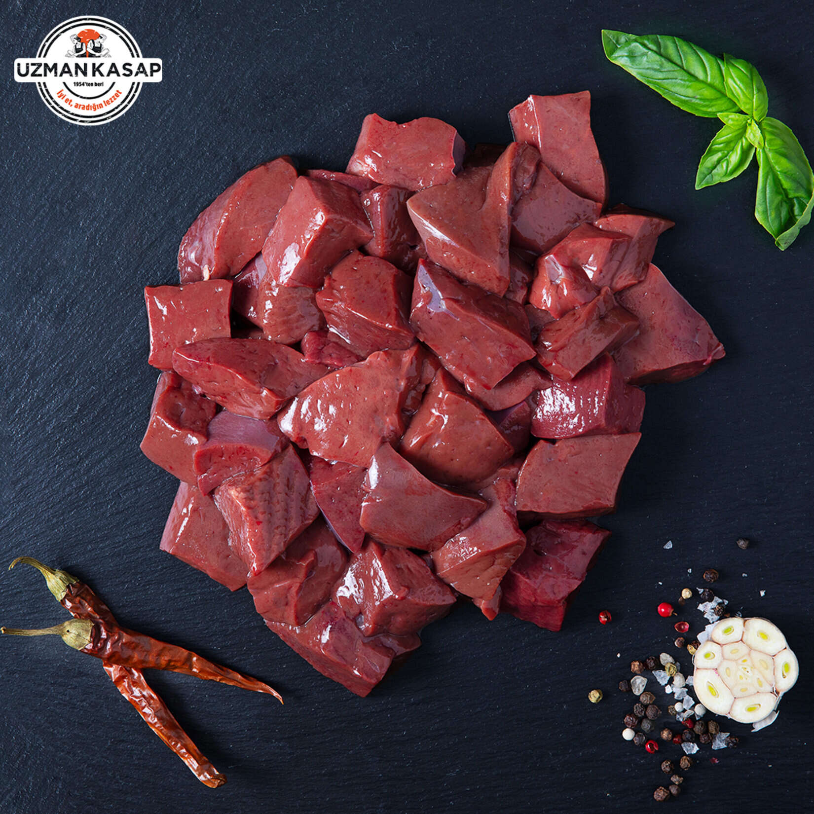 Dana Karaciğer Doğranmış Kg(Grs)