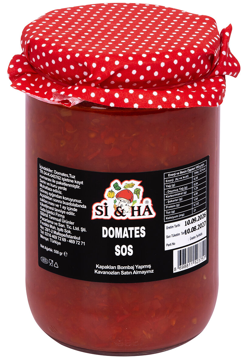 Si&Ha Domates Sos 550 G