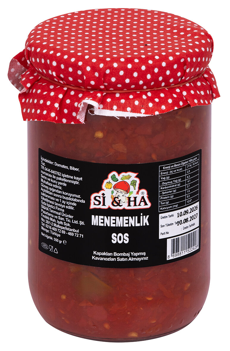 Si&Ha Menemenlik Sos 550 G