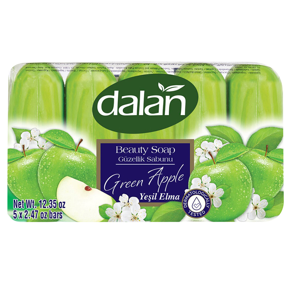 Dalan Yeşil Elma Güzellik Sabunu 5X70 G