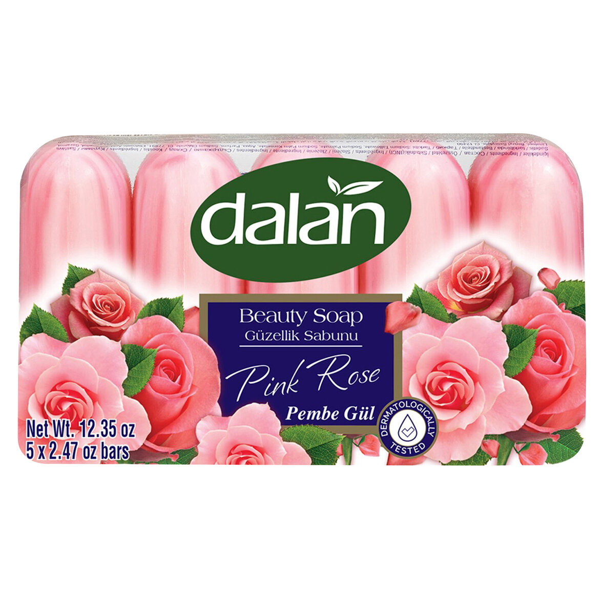 Dalan Pembe Gül Güzellik Sabunu 5X70 G